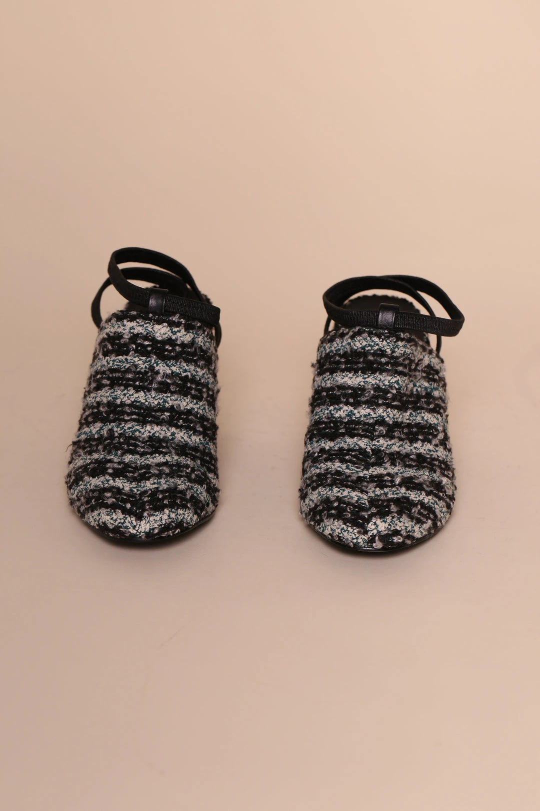 Intentionally Blank SHOES PATRON II HEEL Black Tweed 5 Intentionally Blank SHOES PATRON II HEEL Black Tweed