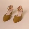 Intentionally Blank SILENCE HEEL Mustard Patent SHOES 2 Intentionally Blank SILENCE HEEL Mustard Patent SHOES