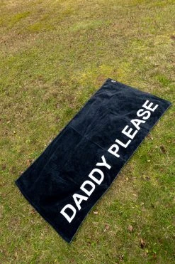 Intentionally Blank DADDY PLEASE BEACH TOWEL LIFELIFE
