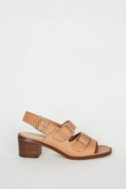 Intentionally Blank NEW ARRIVALS JILL HEELED SANDAL Tan