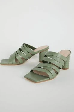 Intentionally Blank KAMRY HEEL Sage NEW SHOES