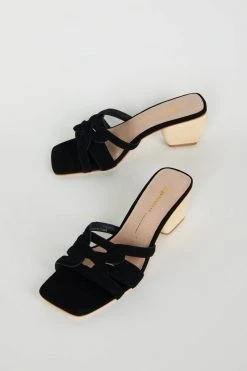Intentionally Blank NEW SHOES KANE HEEL Black