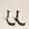 Intentionally Blank KAVIN FLATFORM BOOT White