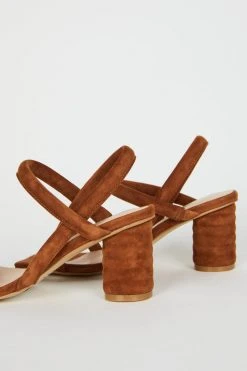 Intentionally Blank KIFTON HEEL Chestnut NEW SHOES