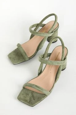 Intentionally Blank KIFTON HEEL Sage NEW SHOES
