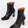 Intentionally Blank LINDA HEELED BOOT Black SHOES