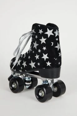 Intentionally Blank IB ROLLER SKATES LUCKY STAR ROLLER SKATE Silver