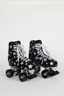 Intentionally Blank IB ROLLER SKATES LUCKY STAR ROLLER SKATE Silver