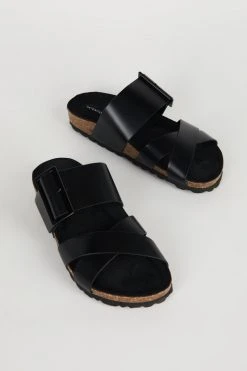 Intentionally Blank MEREDITH SANDAL Black SHOES