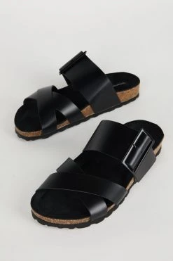 Intentionally Blank MEREDITH SANDAL Black SHOES