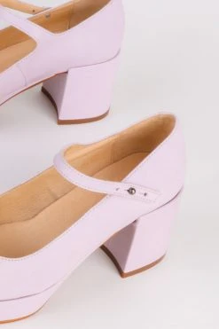 Intentionally Blank MIKA PLATFORM MARY JANE Lilac SHOES