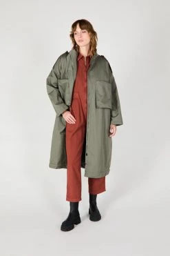 Intentionally Blank GARMENTS MON TRENCH KHAKI