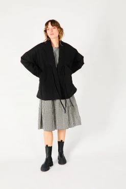 Intentionally Blank EFX COAT BLACK GARMENTS