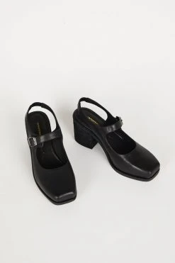 Intentionally Blank OFFICE CLOG Black SHOES