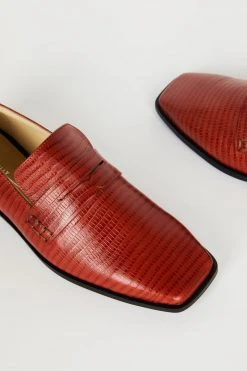 Intentionally Blank OHARA LOAFER Crimson SHOES