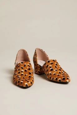 Intentionally Blank PERF-HI HEEL Tan Cheetah SHOES