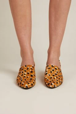 Intentionally Blank PERF-HI HEEL Tan Cheetah SHOES
