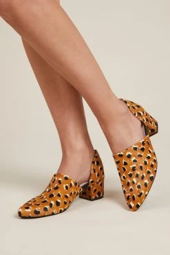 Intentionally Blank PERF-HI HEEL Tan Cheetah SHOES