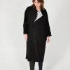 Intentionally Blank PETERS TRENCH BLACK GARMENTS