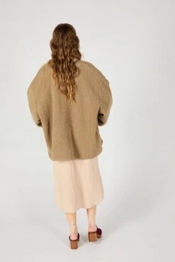 Intentionally Blank GARMENTS REED COAT BROWN
