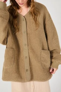 Intentionally Blank GARMENTS REED COAT BROWN