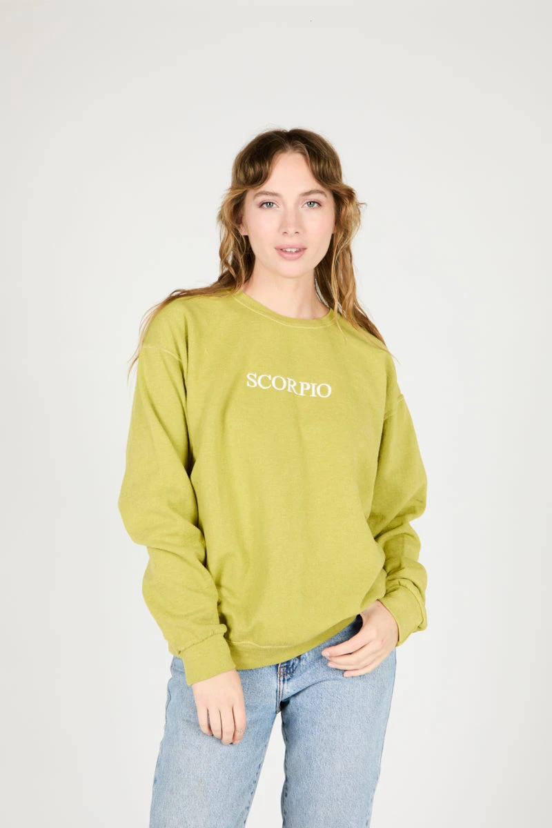 Intentionally Blank GARMENTS SCORPIO ZODIAC PULLOVER 3 Intentionally Blank GARMENTS SCORPIO ZODIAC PULLOVER