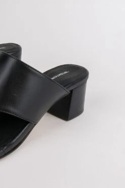 Intentionally Blank ALVA HEELED SANDAL Black