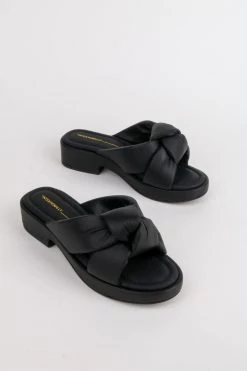 Intentionally Blank ROMI SANDAL Black NEW SHOES