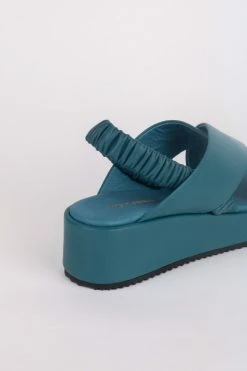 Intentionally Blank STARRY FLATFORM SANDAL Marine