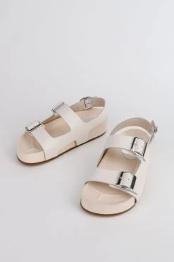 Intentionally Blank NEW SHOES EXXY FLATFORM SANDAL Cream
