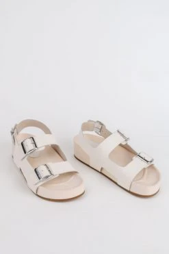 Intentionally Blank NEW SHOES EXXY FLATFORM SANDAL Cream