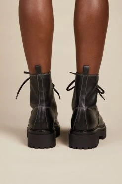 Intentionally Blank SWIFT LACE UP BOOT Black