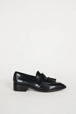 Intentionally Blank SHOES TRIM LOAFER Black
