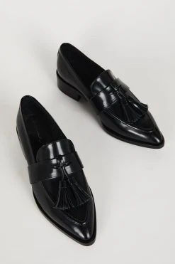 Intentionally Blank SHOES TRIM LOAFER Black