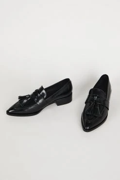 Intentionally Blank SHOES TRIM LOAFER Black