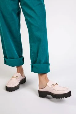 Intentionally Blank KOWLOON LOAFER MULE Pink