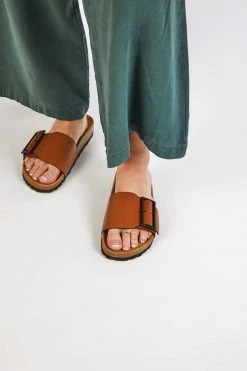 Intentionally Blank CLAIRE SANDAL Tan SHOES