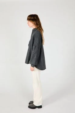 Intentionally Blank TRAD SHIRT GREY GARMENTS
