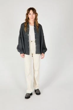 Intentionally Blank TRAD SHIRT GREY GARMENTS