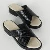 Intentionally Blank VONDA SANDAL Black