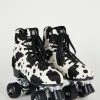 Intentionally Blank IB ROLLER SKATES WHIP IT ROLLER SKATE Black Moo 2 Intentionally Blank IB ROLLER SKATES WHIP IT ROLLER SKATE Black Moo