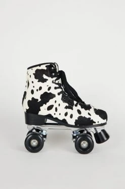 Intentionally Blank IB ROLLER SKATES WHIP IT ROLLER SKATE Black Moo
