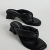 Intentionally Blank WHITMAN HEELED SANDALS Black NEW ARRIVALS