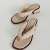 Intentionally Blank NEW ARRIVALS WHITMAN HEELED SANDALS Cream 1 Intentionally Blank NEW ARRIVALS WHITMAN HEELED SANDALS Cream