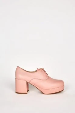 Intentionally Blank ALBANY PLATFORM OXFORD Pink SHOES 13 Intentionally Blank ALBANY PLATFORM OXFORD Pink SHOES