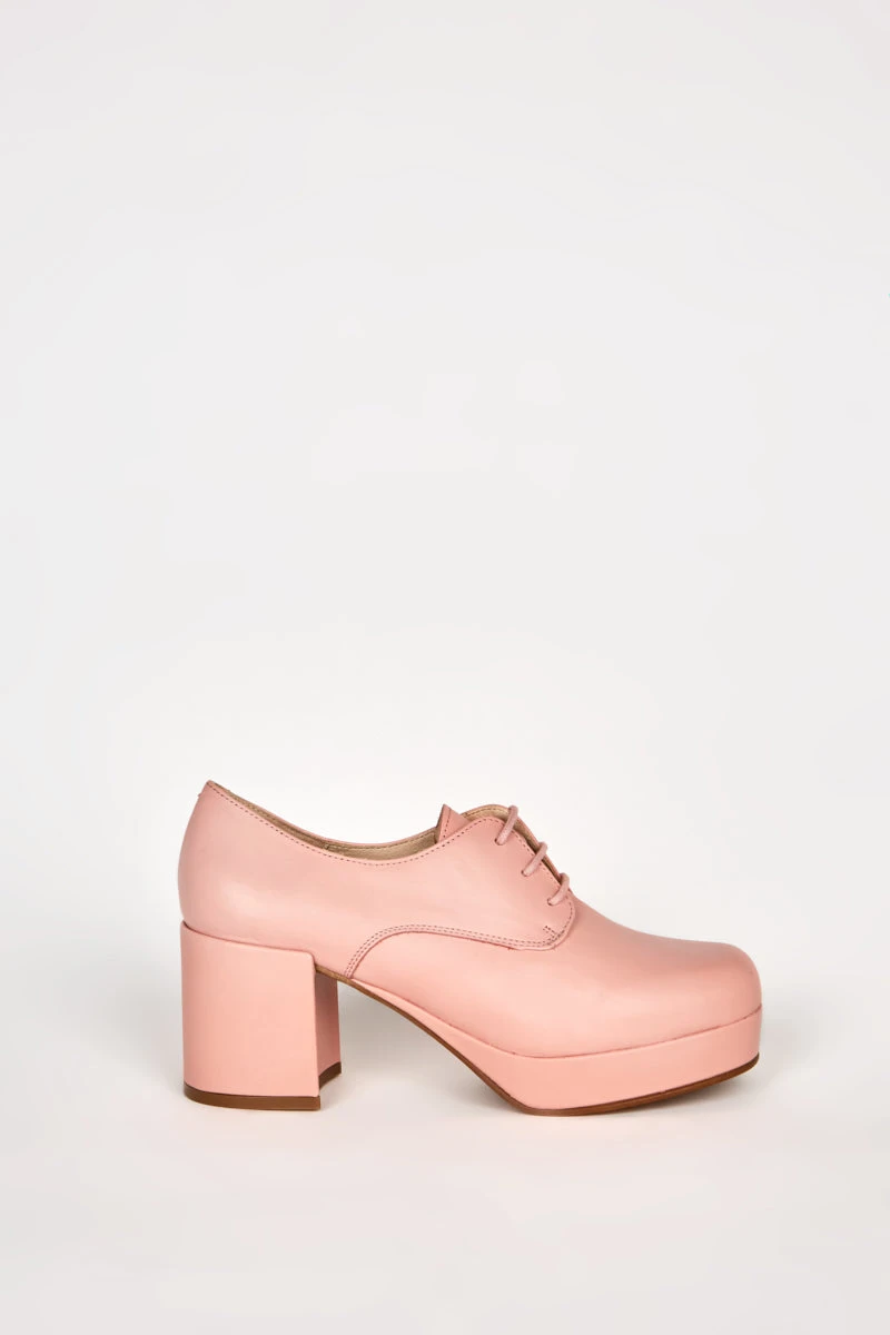Intentionally Blank ALBANY PLATFORM OXFORD Pink SHOES 8 Intentionally Blank ALBANY PLATFORM OXFORD Pink SHOES