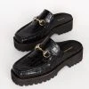 Intentionally Blank KOWLOON LOAFER MULE Black