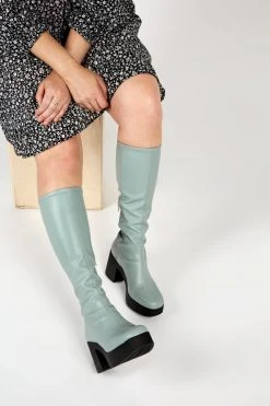 Intentionally Blank SHOES MARZ PLATFORM BOOT SKY Vegan