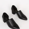 Intentionally Blank SHOES PERF-HI HEEL Black 1 Intentionally Blank SHOES PERF-HI HEEL Black