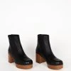Intentionally Blank SPEED PLATFORM BOOT Black SHOES
